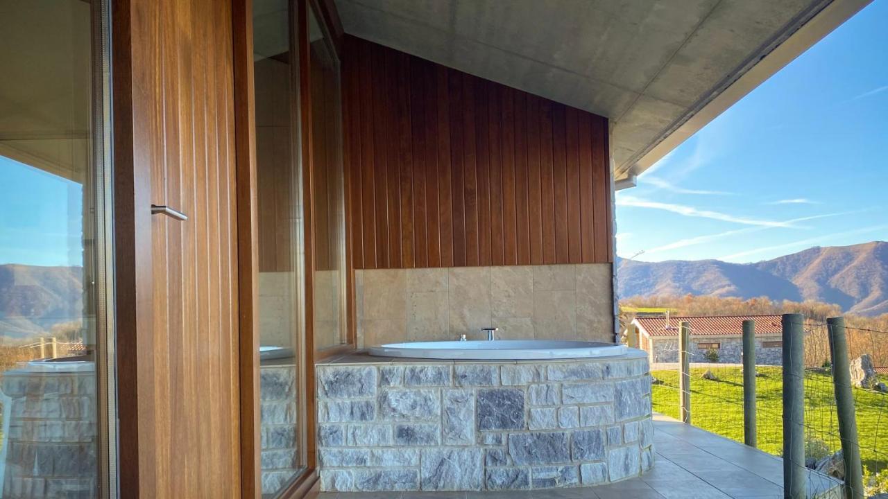 Cabañas Deluxe Basajaun Basoa by IrriSarri Land Igantzi Bagian luar foto