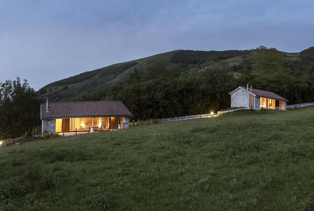 Cabañas Deluxe Basajaun Basoa by IrriSarri Land Igantzi Bagian luar foto