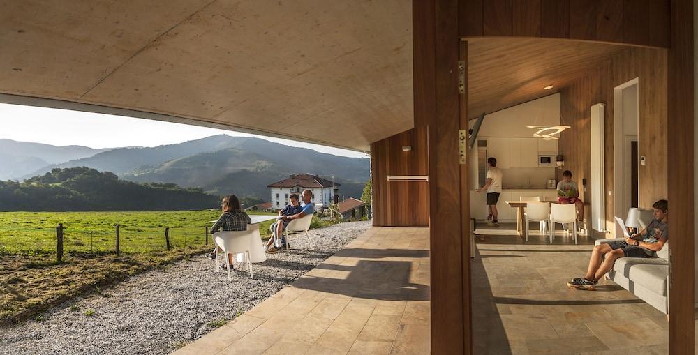 Cabañas Deluxe Basajaun Basoa by IrriSarri Land Igantzi Bagian luar foto